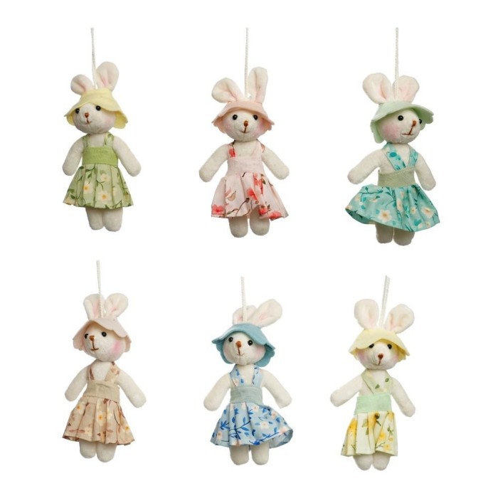 CONIGLIETTO ASS.6 CM.9x5x17